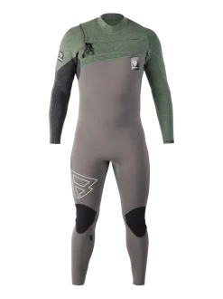 Gravity Fullsuit 5/3 mm Heren Wetsuit | Grijs