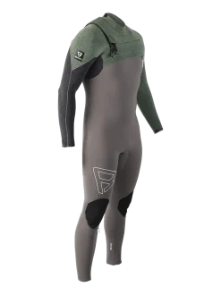 Gravity Fullsuit 5/3 mm Heren Wetsuit | Grijs