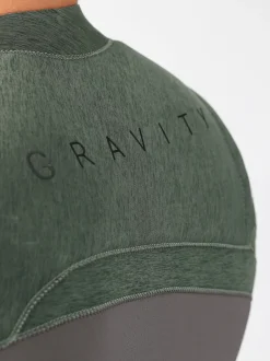 Gravity Fullsuit 5/3 mm Heren Wetsuit | Grijs