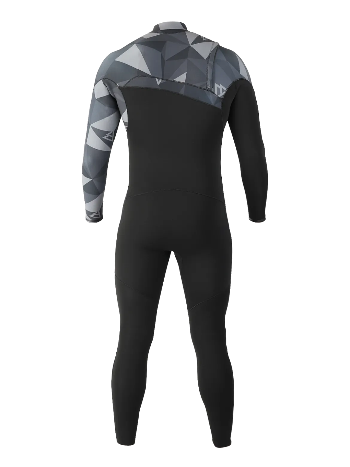 Gravity Fullsuit 5/3mm Heren Wetsuit | Zwart + Grijs