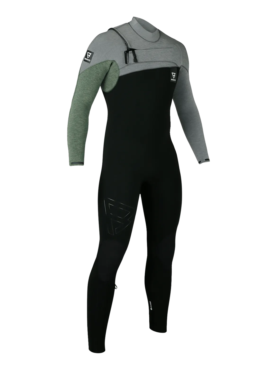 Gravity Fullsuit 5/3 mm Heren Wetsuit | Zwart