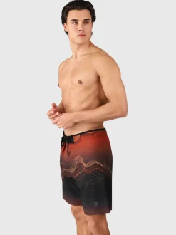 Gulfshore Heren Boardshort | Pirate black