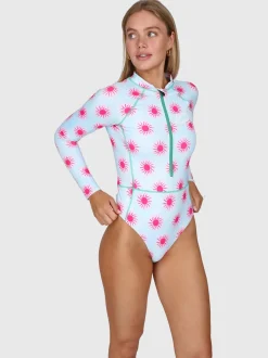 Guusje Dames Swimsuit | Blue Light