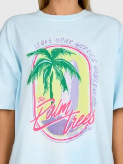 Guusje Dames T-shirt | Blue Light