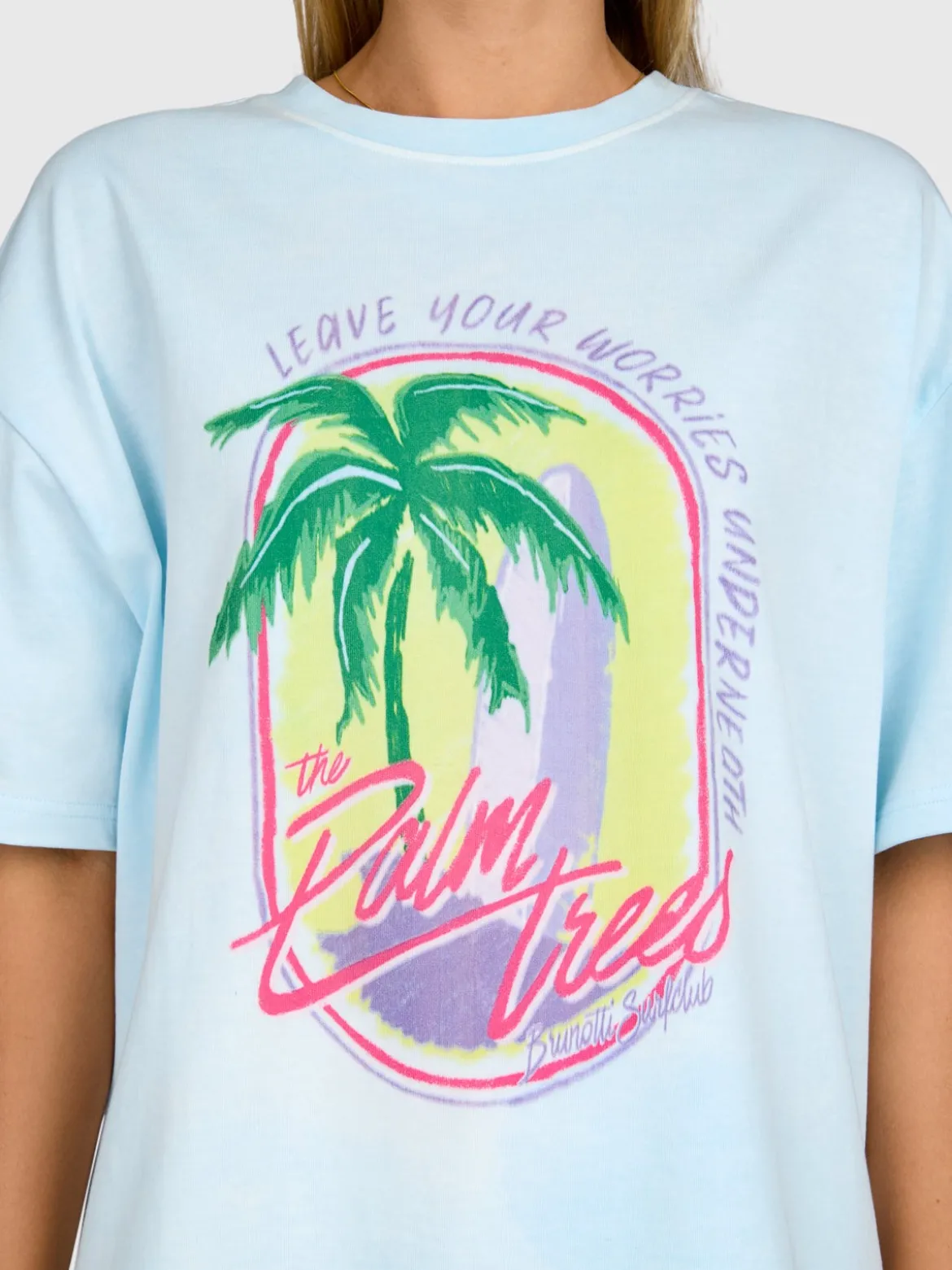 Guusje Dames T-shirt | Blue Light