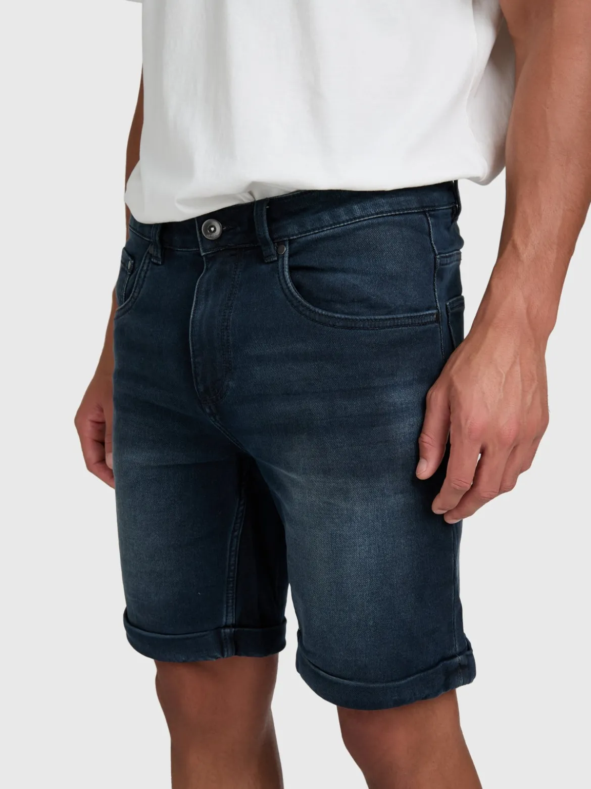 Hangtime Heren Jog Jeans | Dark Denim