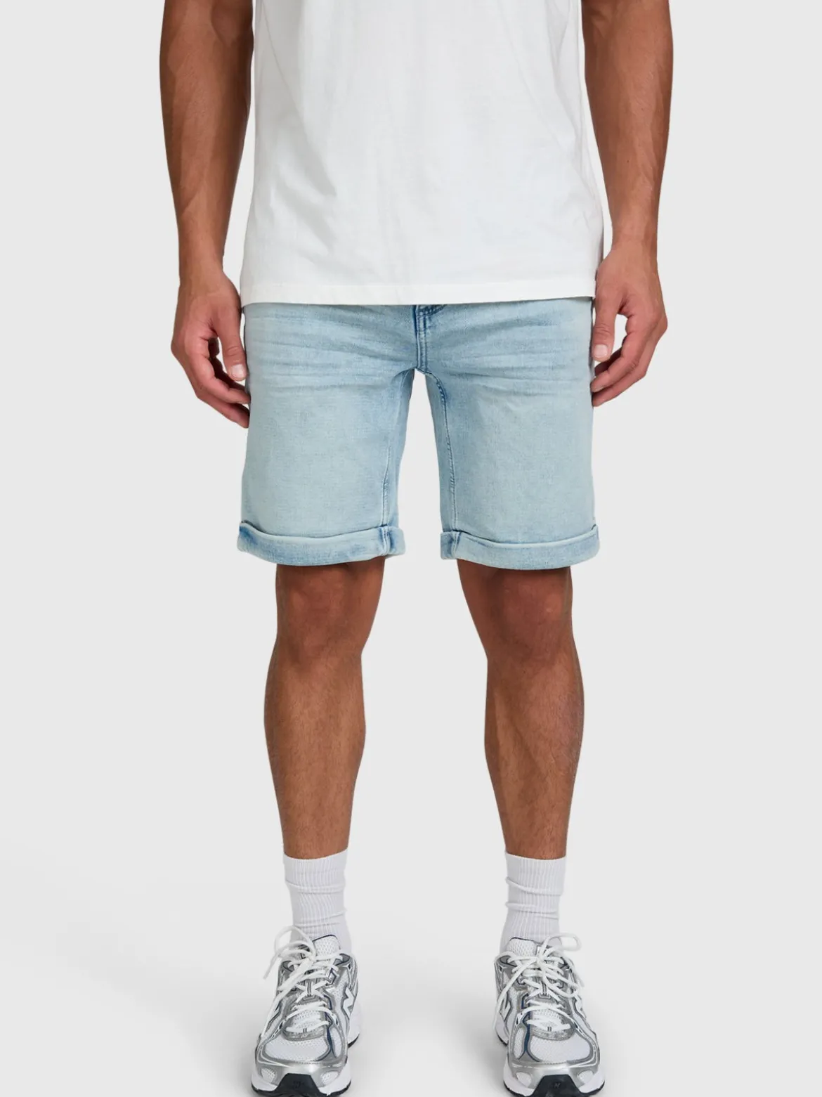Hangtime Heren Jog Jeans | Summer Blue Denim
