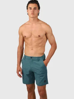 Harret Heren Hybrid Short | Groen