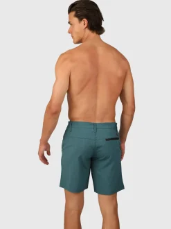 Harret Heren Hybrid Short | Groen