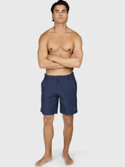 Harret Heren Hybrid Shorts | Indigo Blue