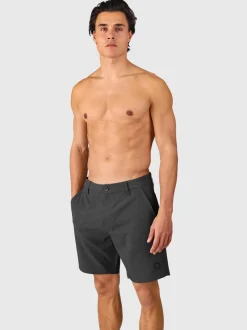 Harret Men Hybrid Shorts | Pirate Black