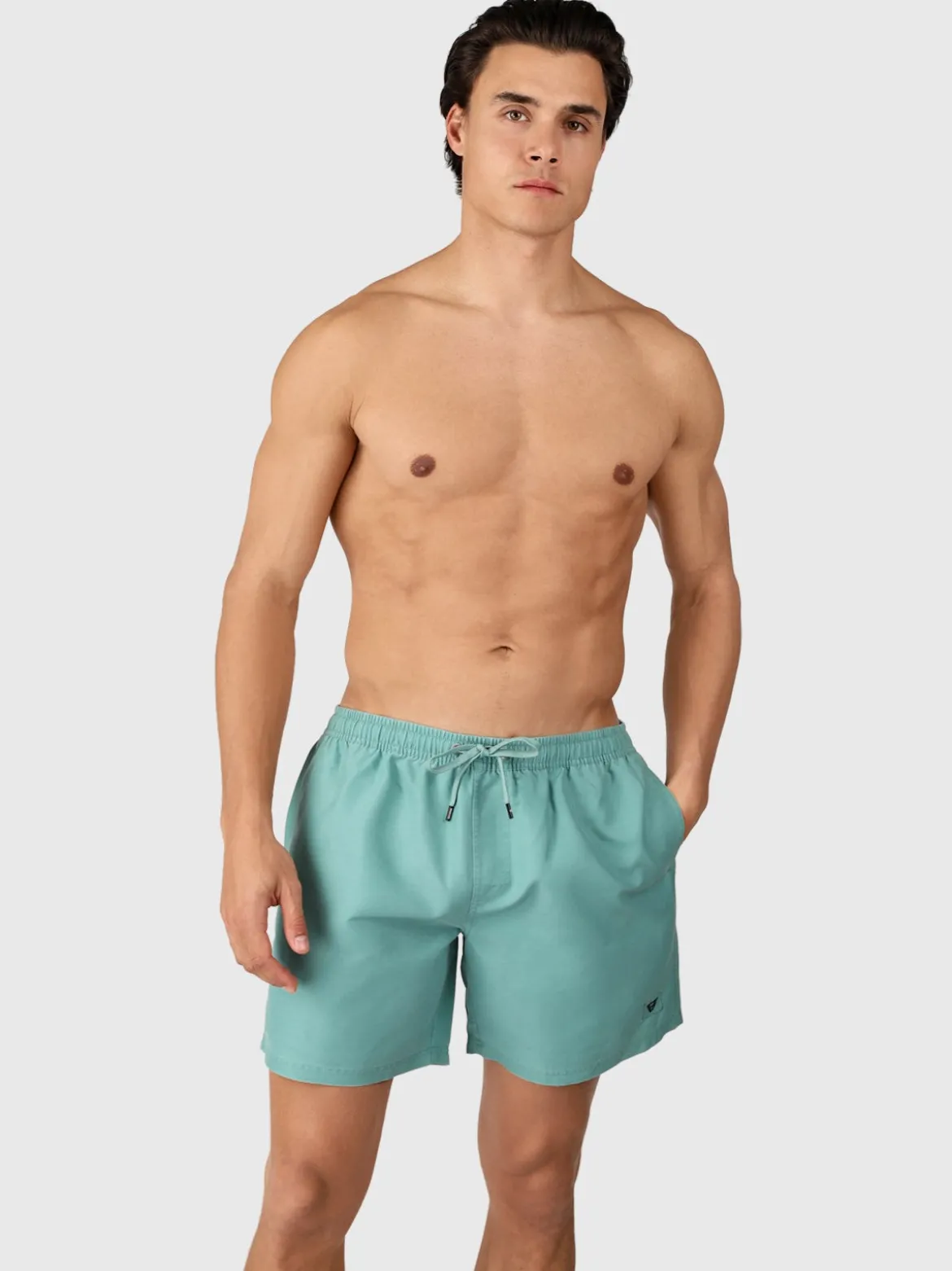 Helios Heren Zwemshort | Bottle Green