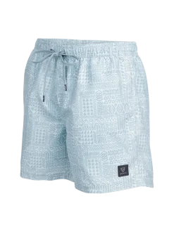 Helios-Print Heren Swim Shorts | Mist