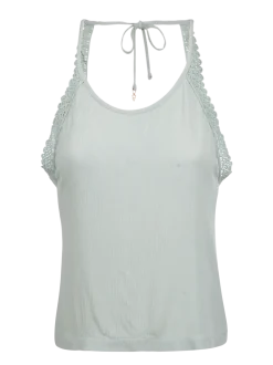 Hellenah Dames Top | Aqua Grey