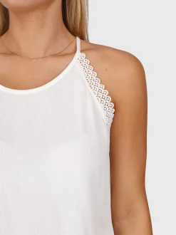Hellenah Dames Top | Snow