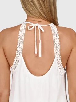 Hellenah Dames Top | Snow