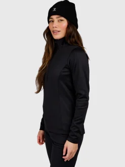 Heronne Dames Fleece | Zwart