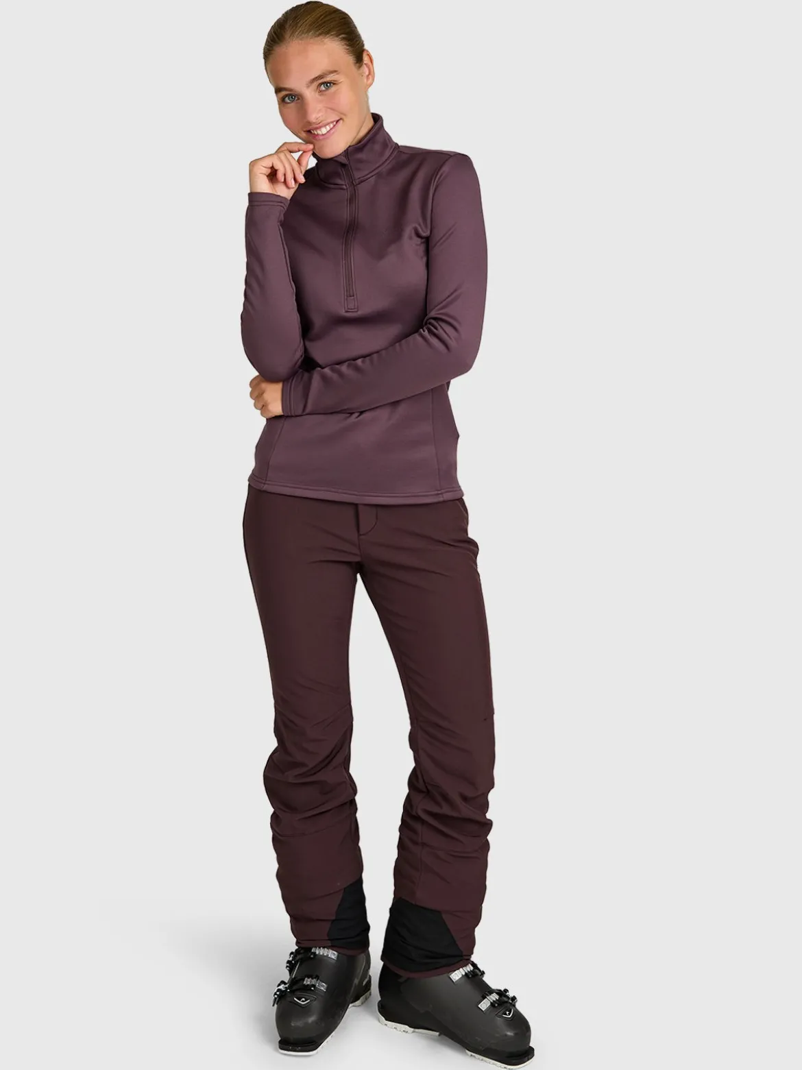 Heronne Women Fleece | Raisin