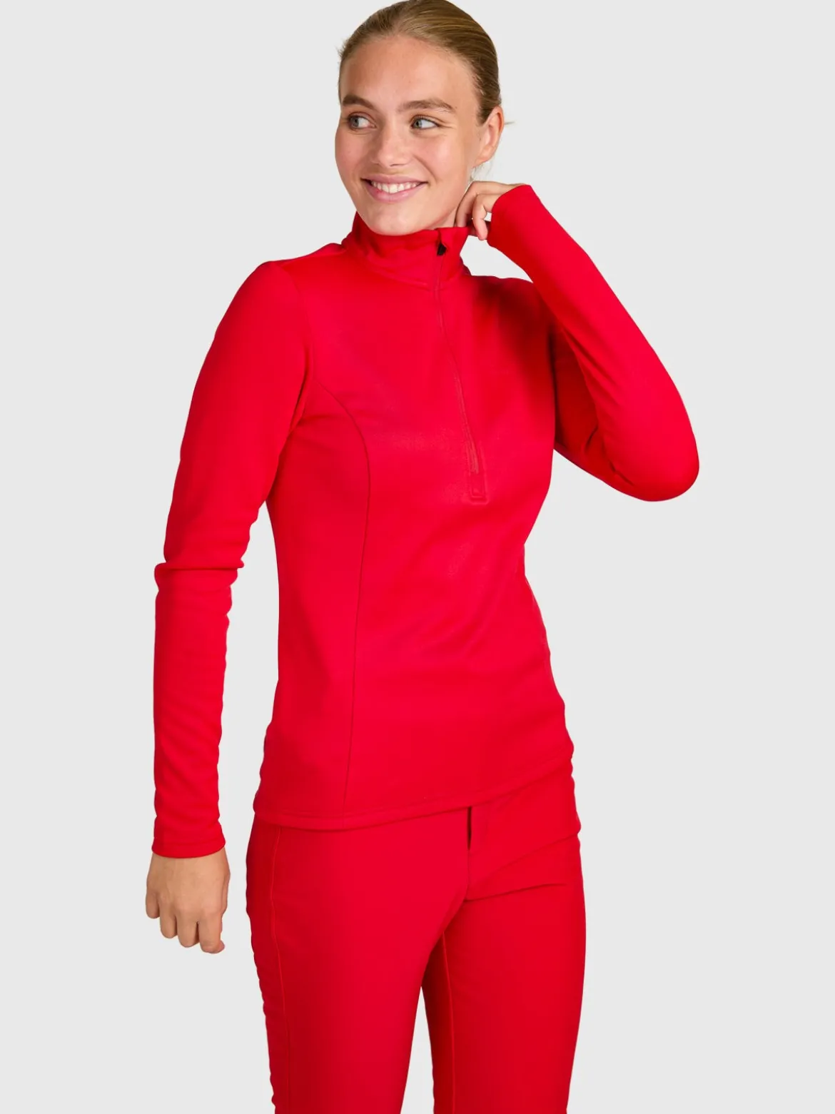 Heronne Women Fleece | True Red