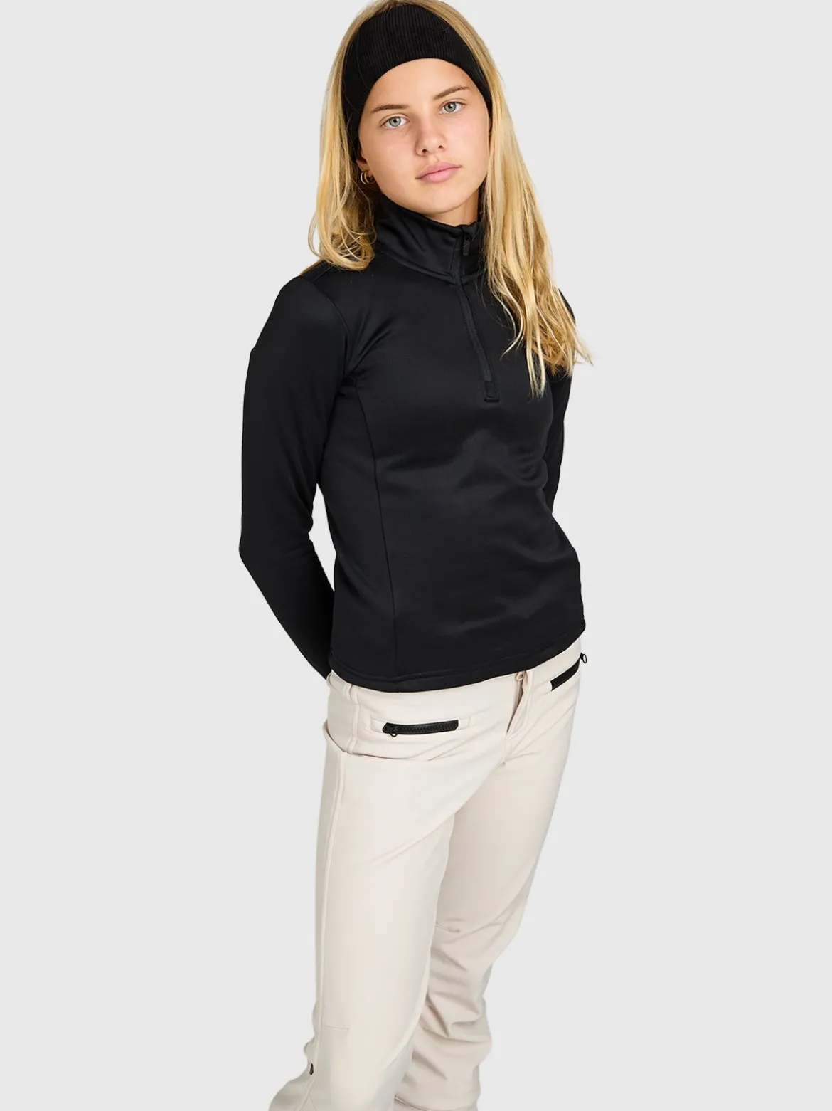 Heronny Meisjes Fleece | Zwart