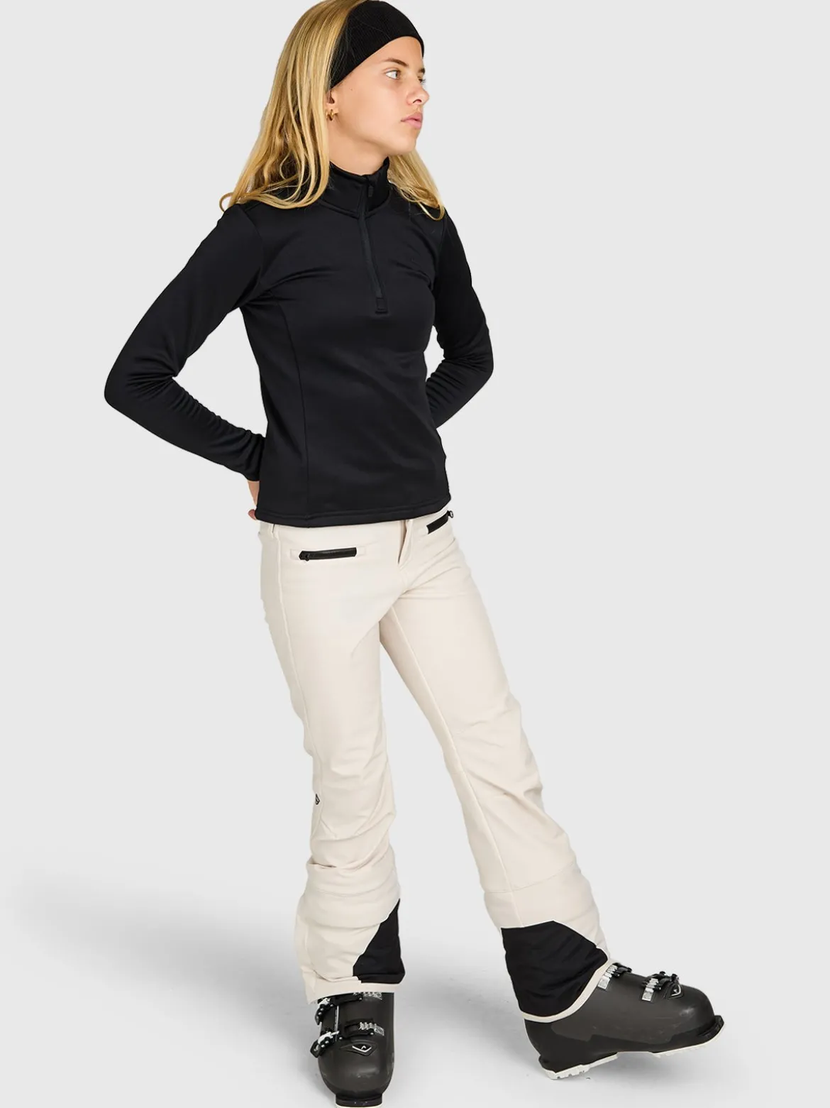 Heronny Meisjes Fleece | Zwart