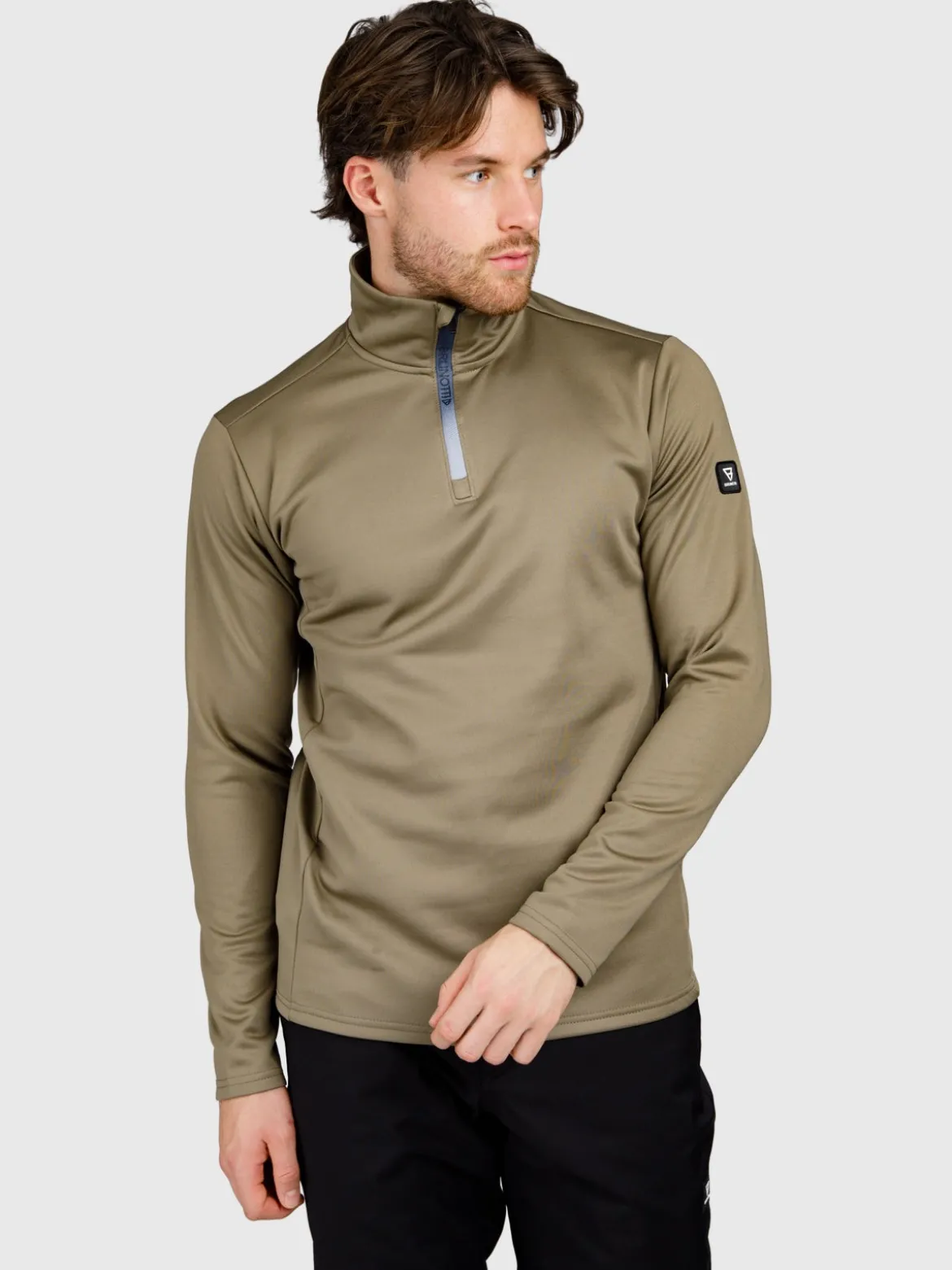 Heros Heren Fleece | Dusky Green