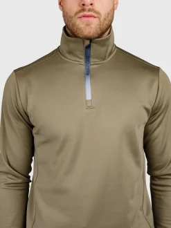 Heros Heren Fleece | Dusky Green