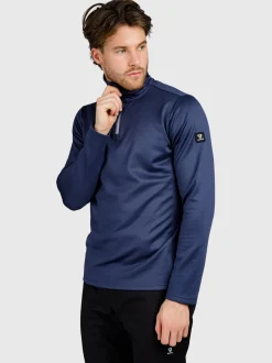 Heros Heren Fleece | Indigo Blue