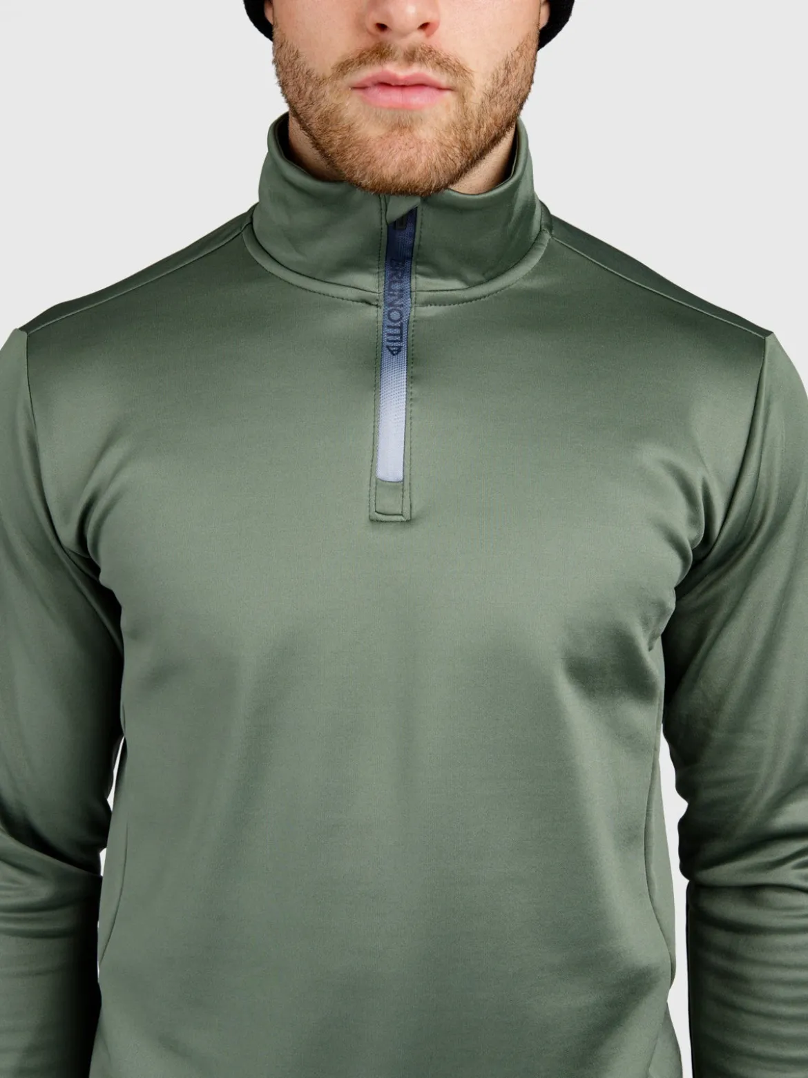 Heros Heren Fleece | Vintage Green