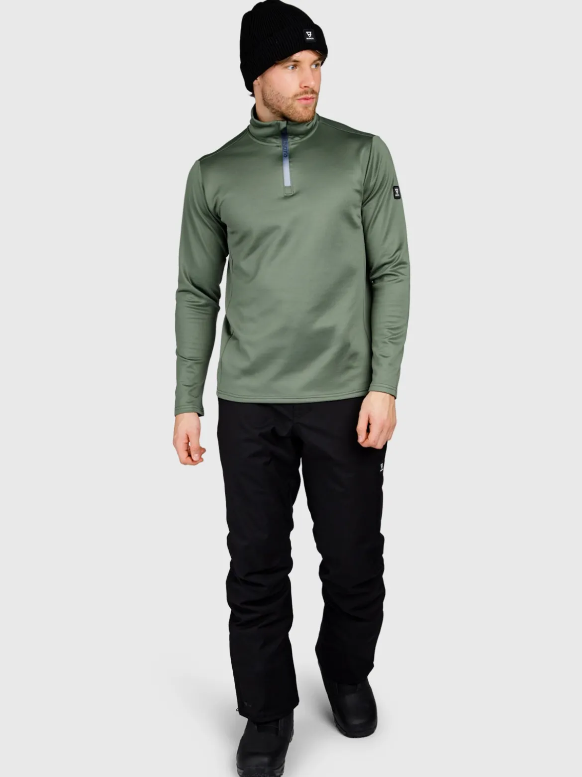 Heros Heren Fleece | Vintage Green
