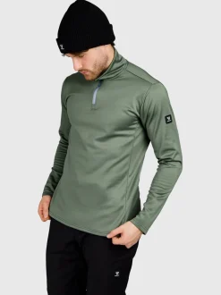 Heros Heren Fleece | Vintage Green