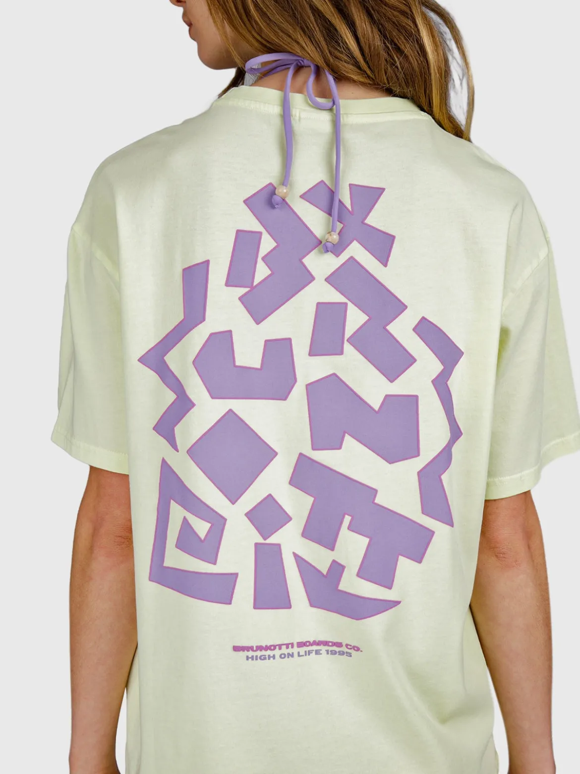 High-95-Print Dames T-shirt | Daiquiri Green
