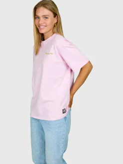 High-95-Print Dames T-shirt | Mauve Mist
