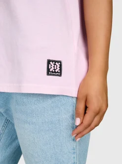 High-95-Print Dames T-shirt | Mauve Mist