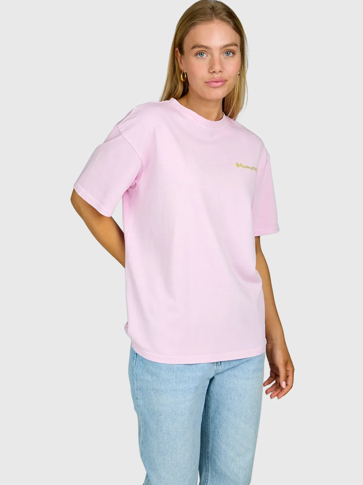 High-95-Print Dames T-shirt | Mauve Mist