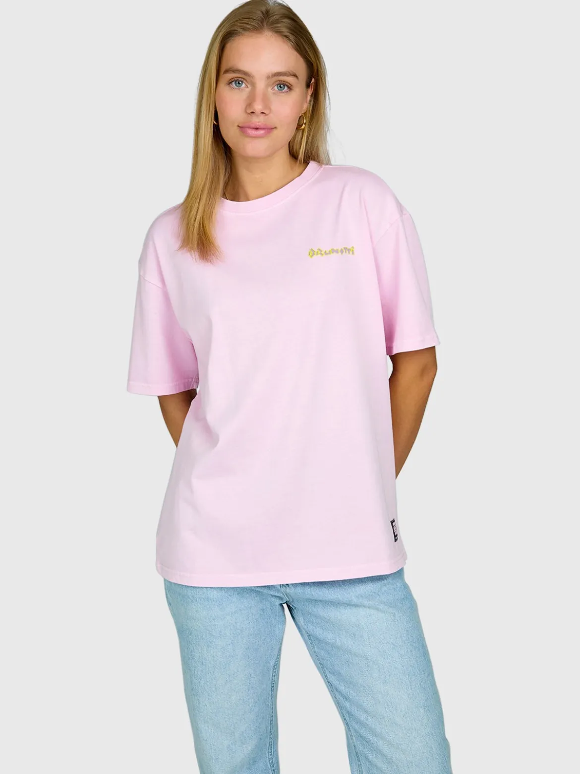 High-95-Print Dames T-shirt | Mauve Mist