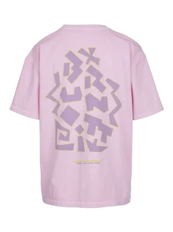 High-95-Print Dames T-shirt | Mauve Mist