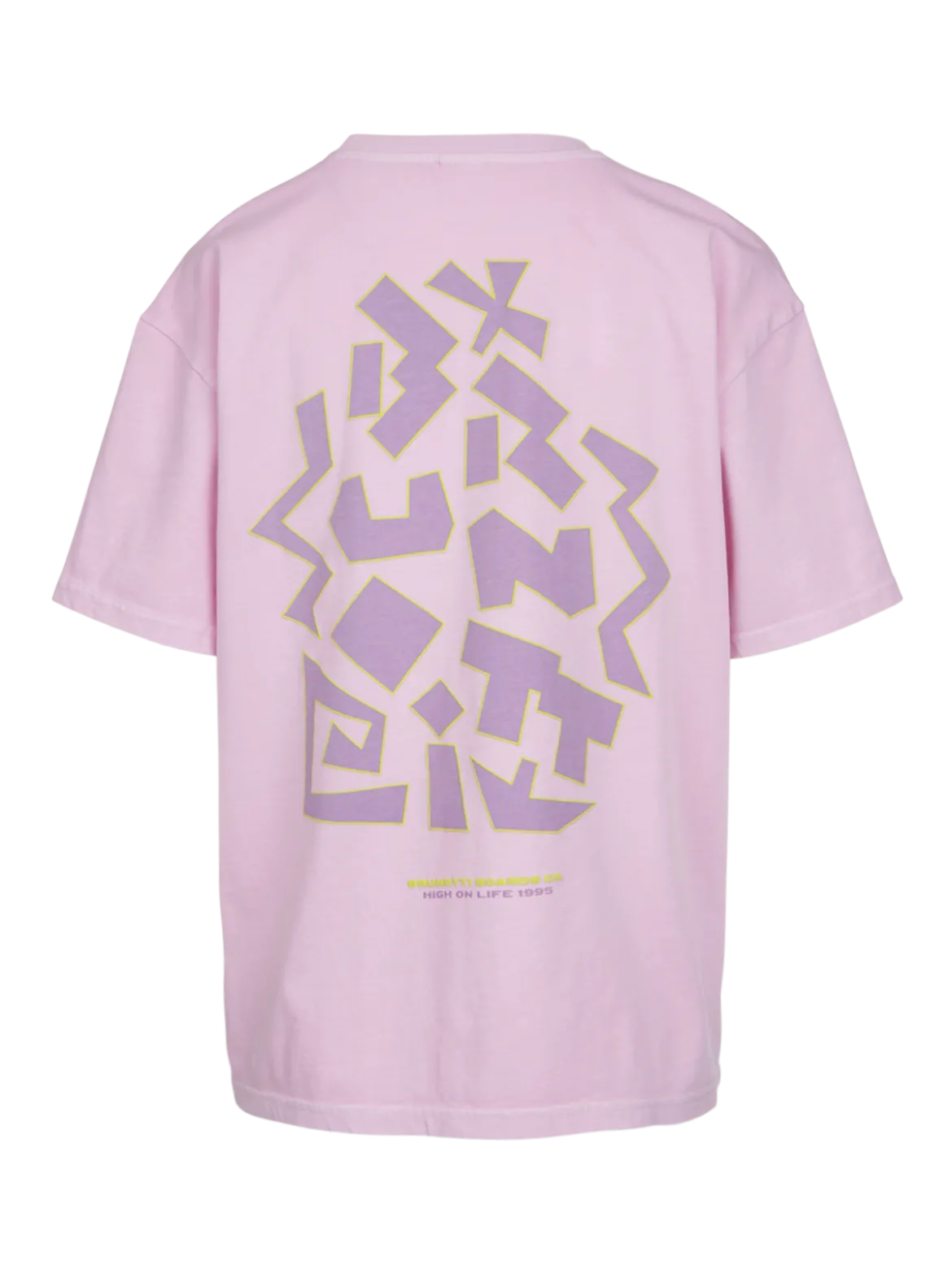 High-95-Print Dames T-shirt | Mauve Mist