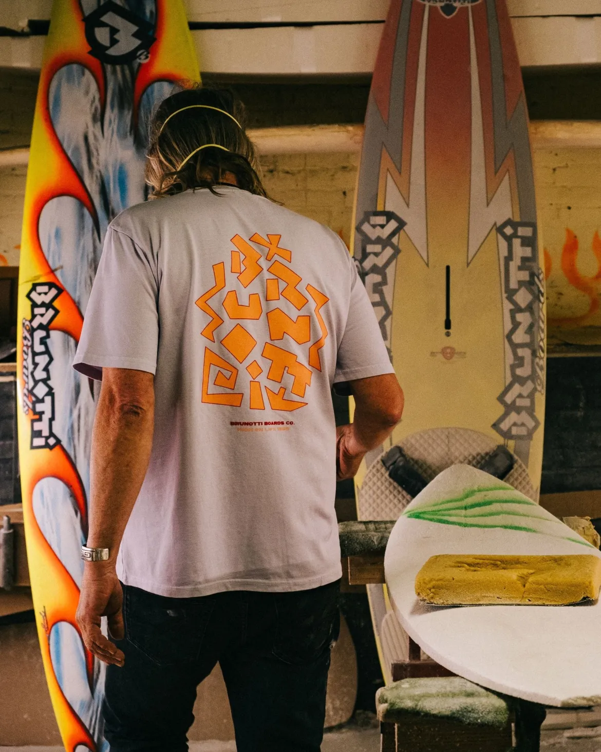 High-95-Print Heren T-shirt | Wisteria