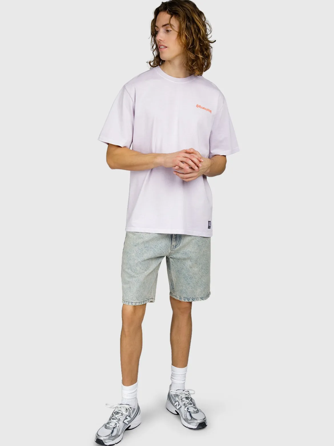 High-95-Print Heren T-shirt | Wisteria