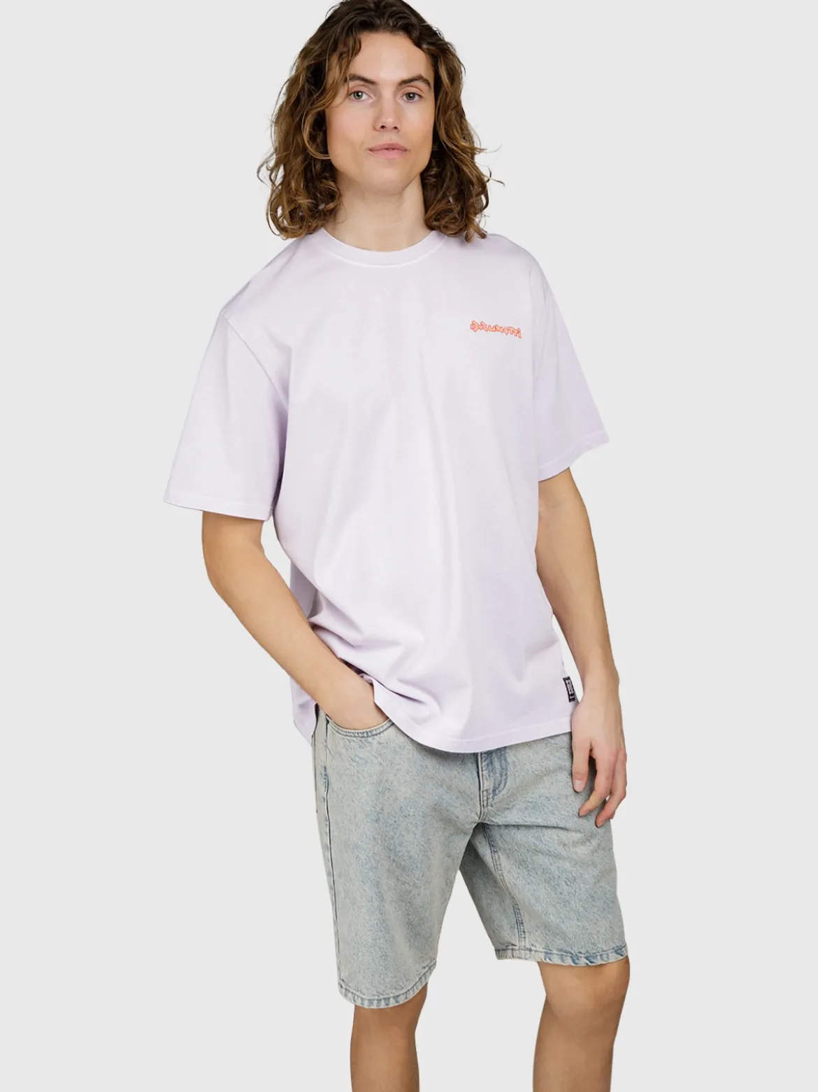 High-95-Print Heren T-shirt | Wisteria