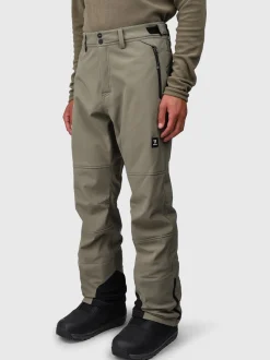 Huygens Heren Softshell Pants | Dusky Green