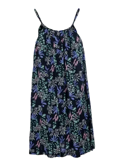 Islayne-Print Dames Dress | Zwart