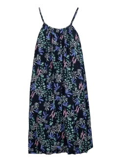 Islayne-Print Dames Dress | Zwart