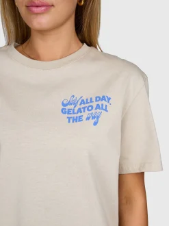 Ittalo Dames T-shirt | Feather Grey