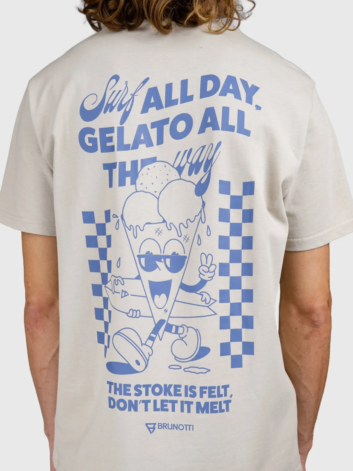 Ittalo Heren T-shirt | Feather Grey