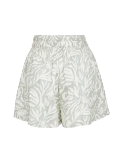 Ize-Print Dames Shorts | Aqua Grey