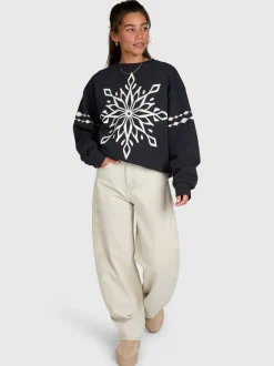 Jamea Women Sweater | Black