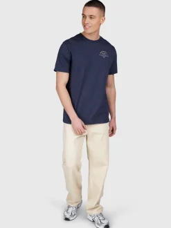 Janusai Heren T-shirt | Indigo Blue