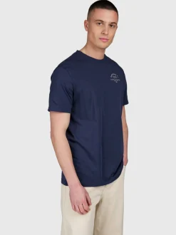 Janusai Heren T-shirt | Indigo Blue